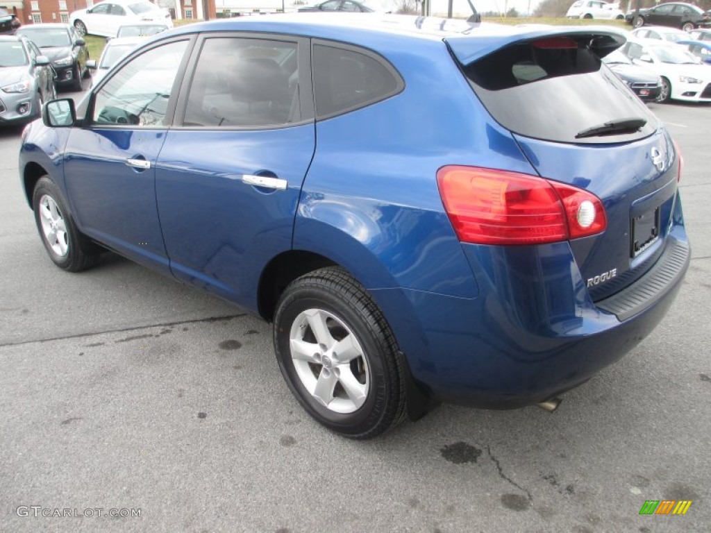 Indigo Blue 2010 Nissan Rogue S AWD 360 Value Package Exterior Photo #76904205