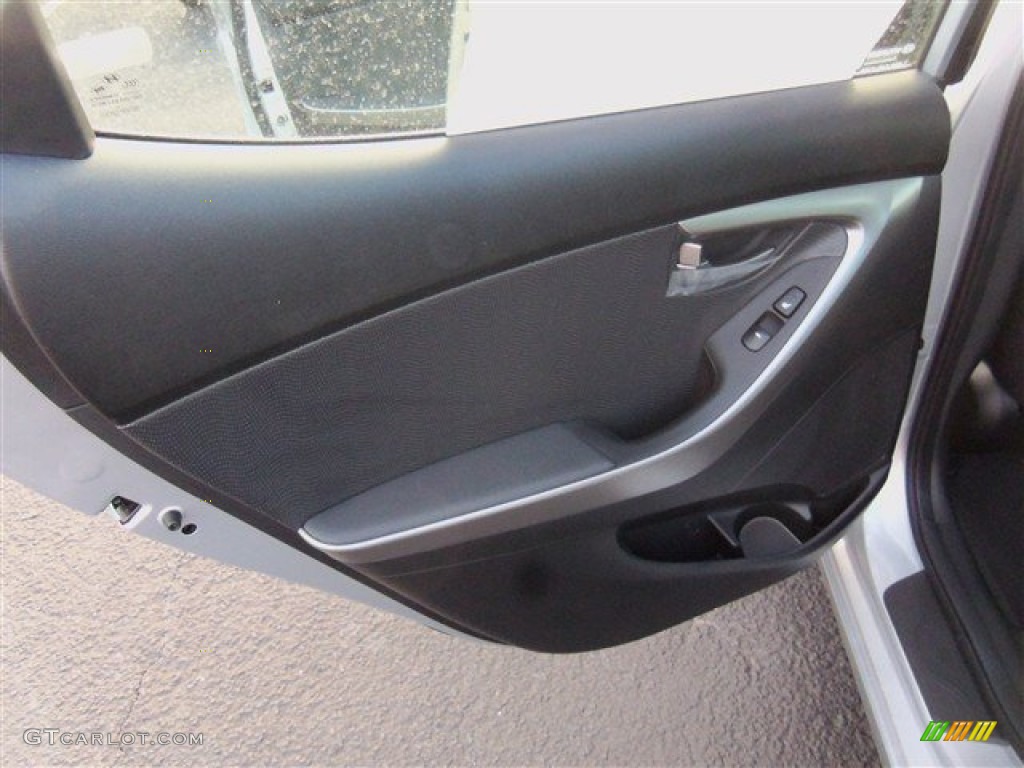 2013 Elantra Limited - Silver / Black photo #13