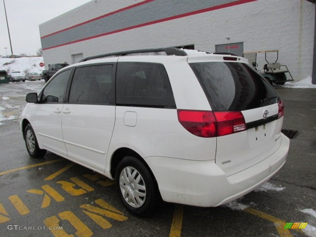 Natural White 2005 Toyota Sienna CE Exterior Photo #76905657