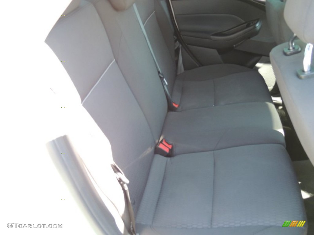 2012 Focus SEL Sedan - White Platinum Tricoat Metallic / Charcoal Black photo #10