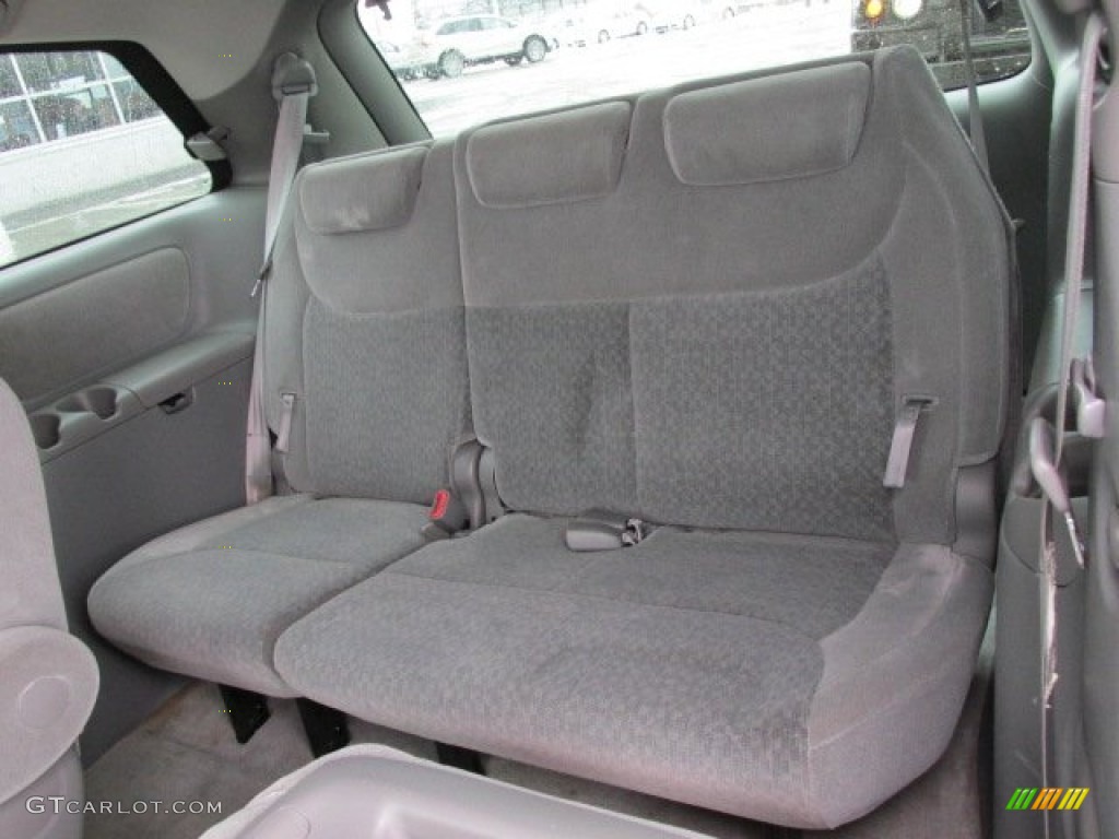 2005 Toyota Sienna CE Rear Seat Photos