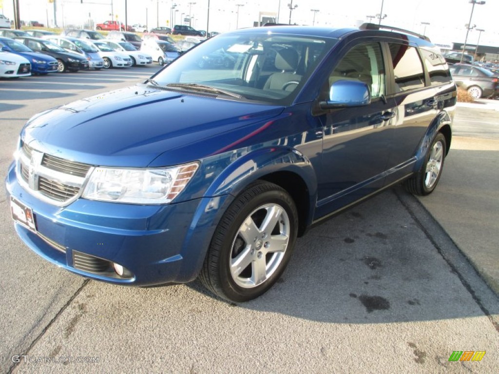 Deep Water Blue Pearl Coat 2010 Dodge Journey SXT AWD Exterior Photo #76905963