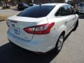 2012 White Platinum Tricoat Metallic Ford Focus SEL Sedan  photo #13