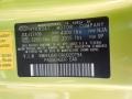  2010 Genesis Coupe 3.8 Track Lime Rock Green Color Code NJA