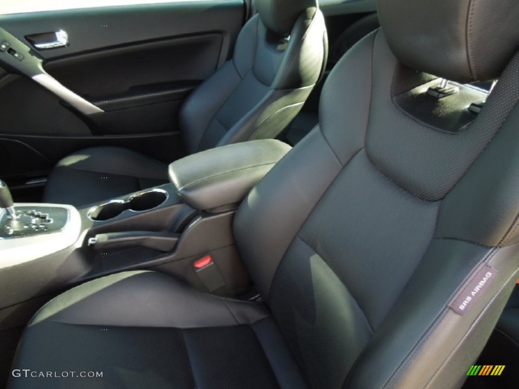 2010 Hyundai Genesis Coupe 3.8 Track Front Seat Photo #76906326