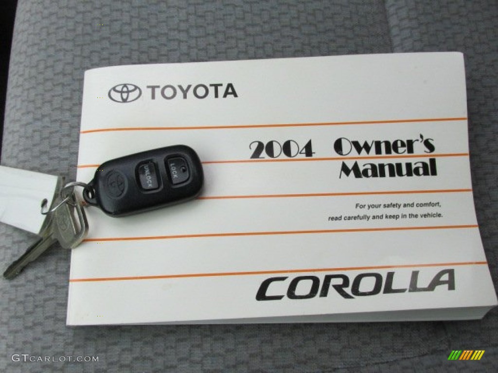 2004 Toyota Corolla LE Books/Manuals Photo #76906365
