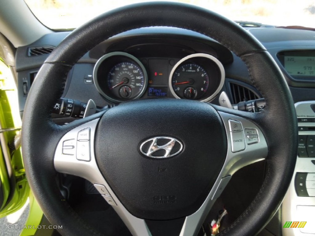 2010 Hyundai Genesis Coupe 3.8 Track Steering Wheel Photos