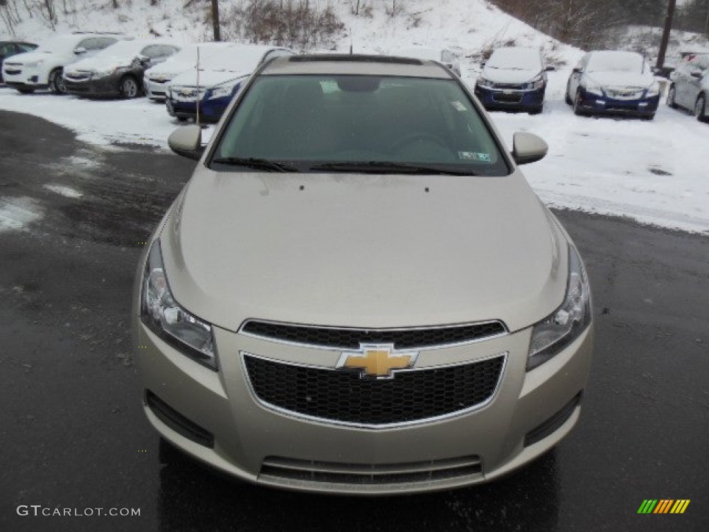2013 Cruze LT - Champagne Silver Metallic / Jet Black photo #3