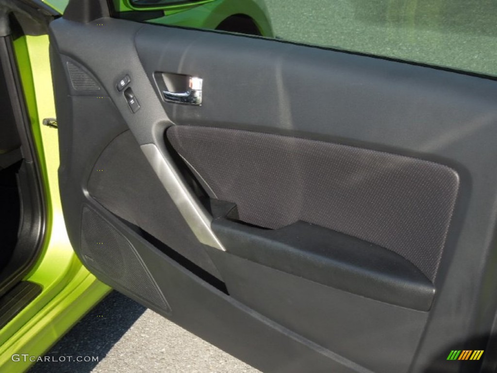 2010 Genesis Coupe 3.8 Track - Lime Rock Green / Black photo #25