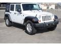 2007 Stone White Jeep Wrangler Unlimited X  photo #1