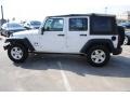 Stone White 2007 Jeep Wrangler Unlimited X Exterior