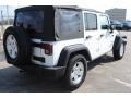 2007 Stone White Jeep Wrangler Unlimited X  photo #7