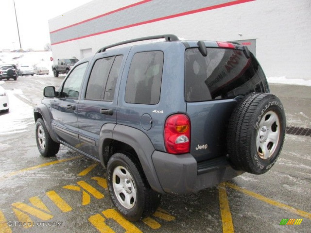 2002 Liberty Sport 4x4 - Steel Blue Pearlcoat / Dark Slate Gray photo #4