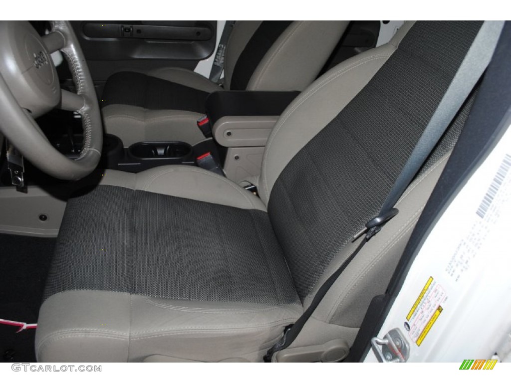 Dark Khaki/Medium Khaki Interior 2007 Jeep Wrangler Unlimited X Photo #76907015