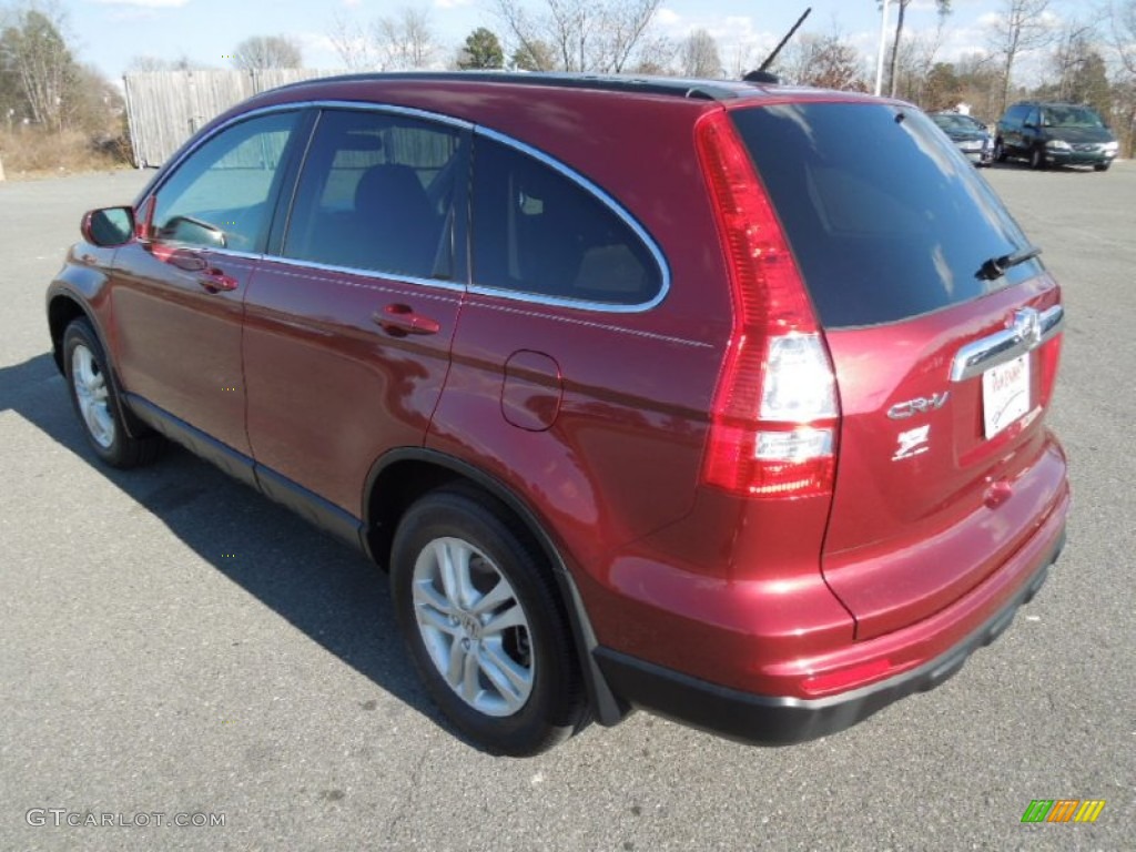 2011 CR-V EX-L - Tango Red Pearl / Gray photo #4