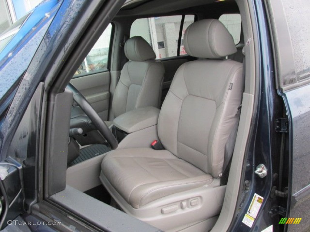 2009 Honda Pilot EX-L 4WD Front Seat Photo #76907939