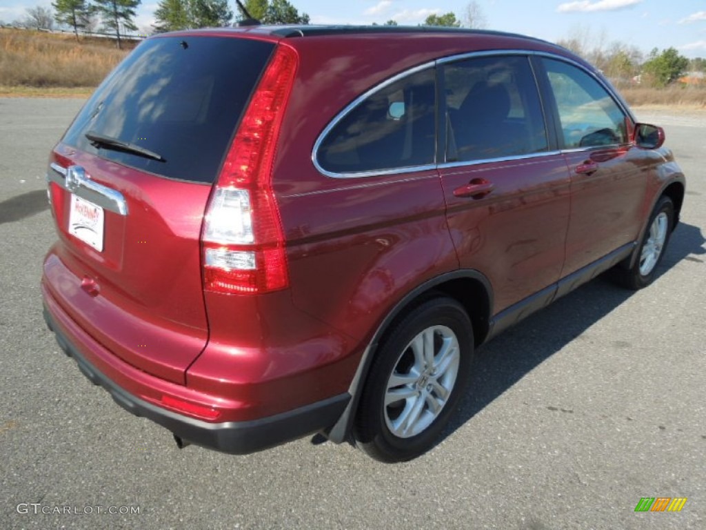 2011 CR-V EX-L - Tango Red Pearl / Gray photo #5