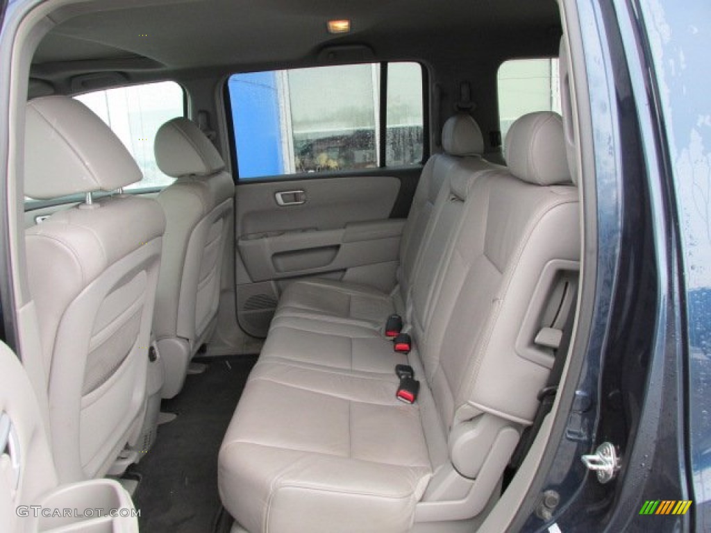 2009 Honda Pilot EX-L 4WD Rear Seat Photo #76907998
