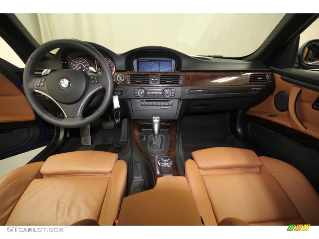 2010 3 Series 328i Convertible - Montego Blue Metallic / Saddle Brown Dakota Leather photo #4