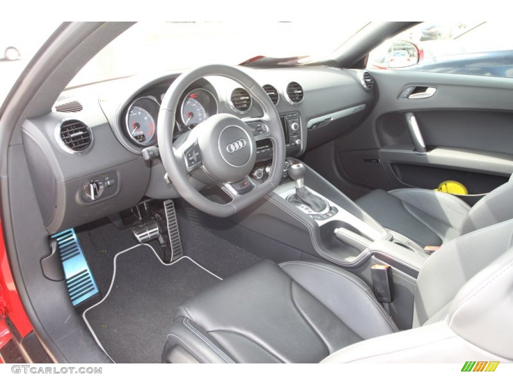 Black Interior 2013 Audi TT S 2.0T quattro Coupe Photo #76908930