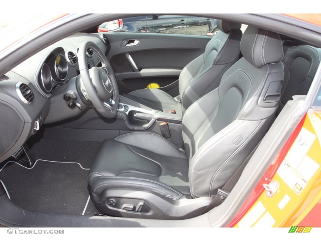 Black Interior 2013 Audi TT S 2.0T quattro Coupe Photo #76908953