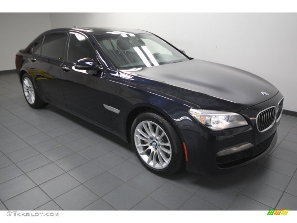 Carbon Black Metallic 2013 BMW 7 Series 740Li Sedan Exterior Photo #76909011