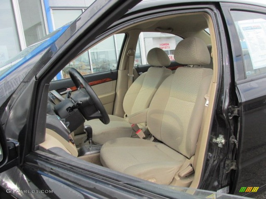 Neutral Beige Interior 2008 Chevrolet Aveo LT Sedan Photo #76909089