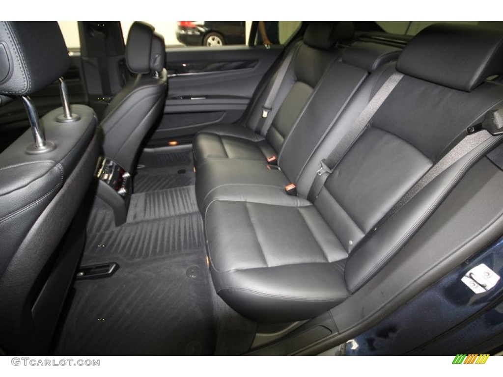 2013 BMW 7 Series 740Li Sedan Rear Seat Photo #76909134