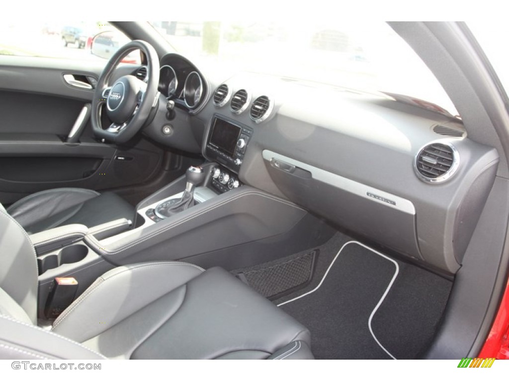 2013 Audi TT S 2.0T quattro Coupe Black Dashboard Photo #76909150