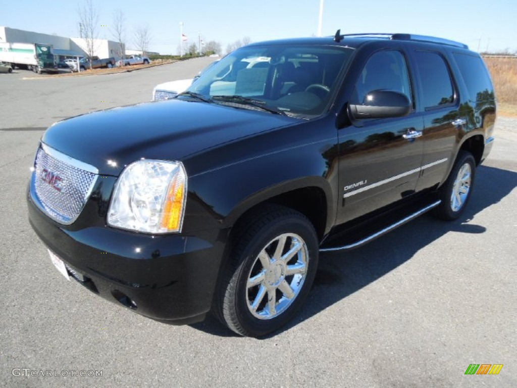 2013 Yukon Denali AWD - Onyx Black / Ebony photo #1