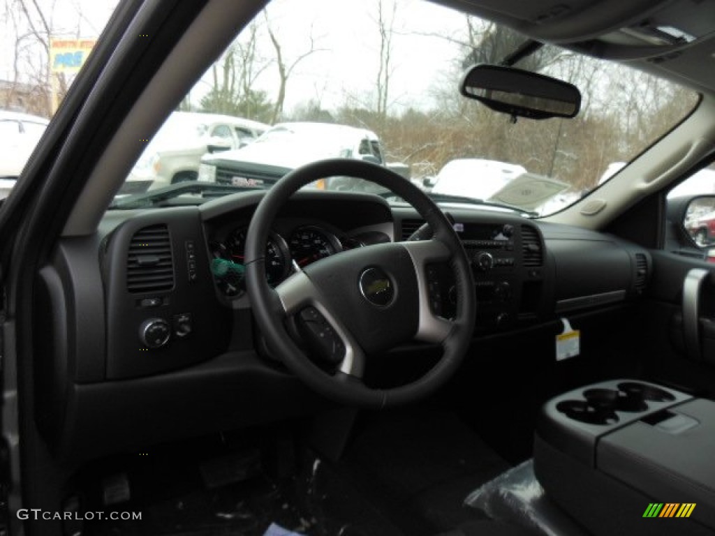 2013 Silverado 1500 LT Extended Cab 4x4 - Graystone Metallic / Ebony photo #10