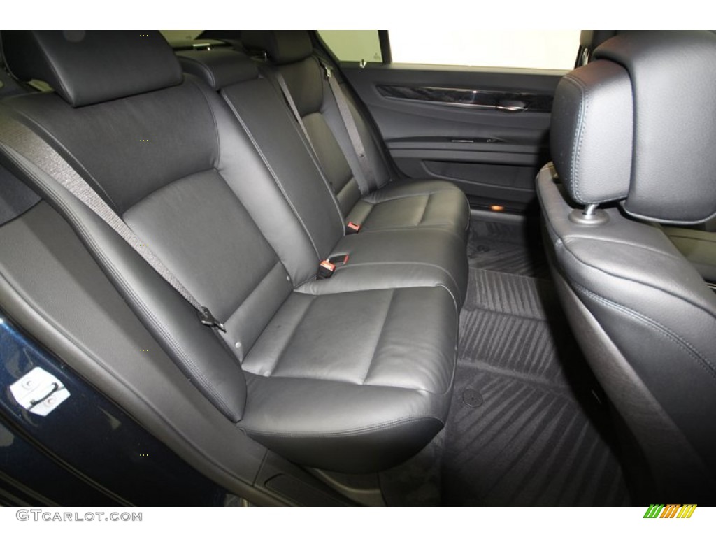 2013 BMW 7 Series 740Li Sedan Rear Seat Photo #76909710