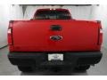 2008 Bright Red Ford F350 Super Duty Lariat SuperCab 4x4  photo #8