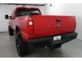2008 Bright Red Ford F350 Super Duty Lariat SuperCab 4x4  photo #9