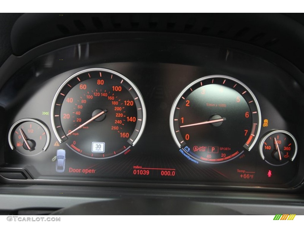 2013 BMW 7 Series 740Li Sedan Gauges Photos
