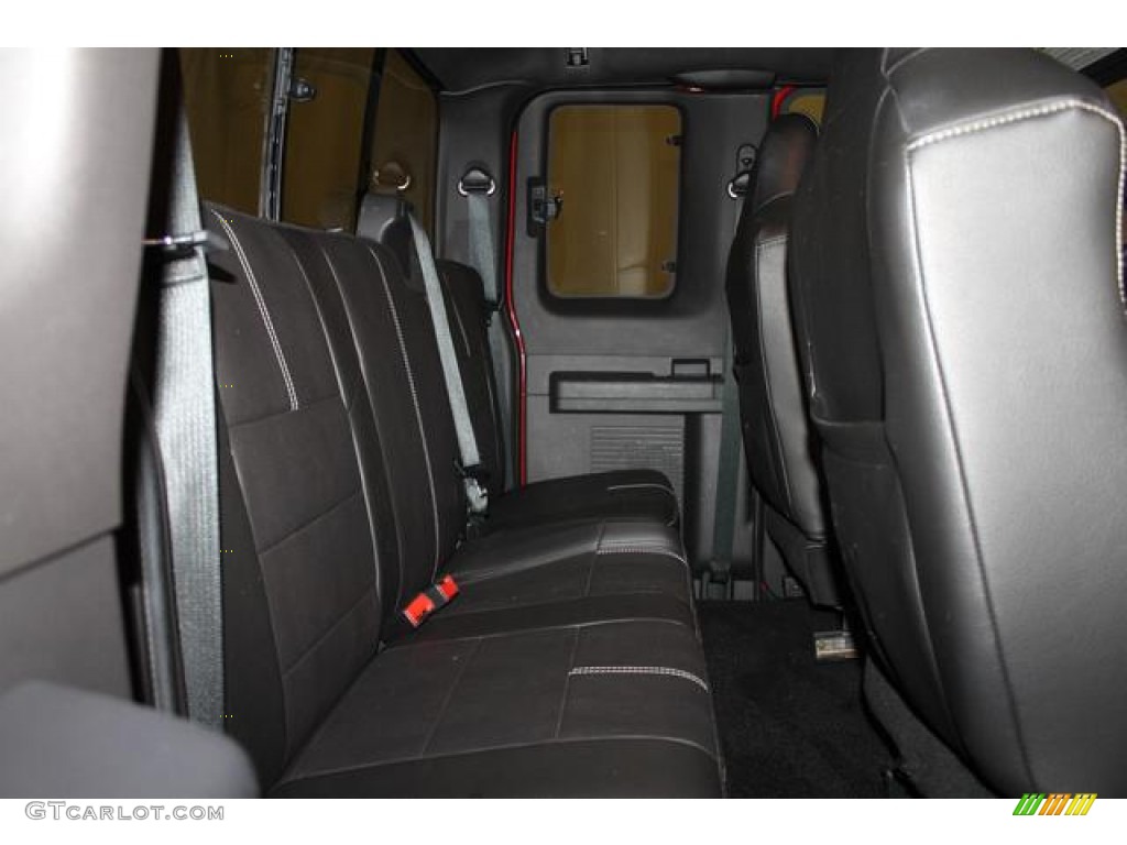2008 F350 Super Duty Lariat SuperCab 4x4 - Bright Red / Black photo #23