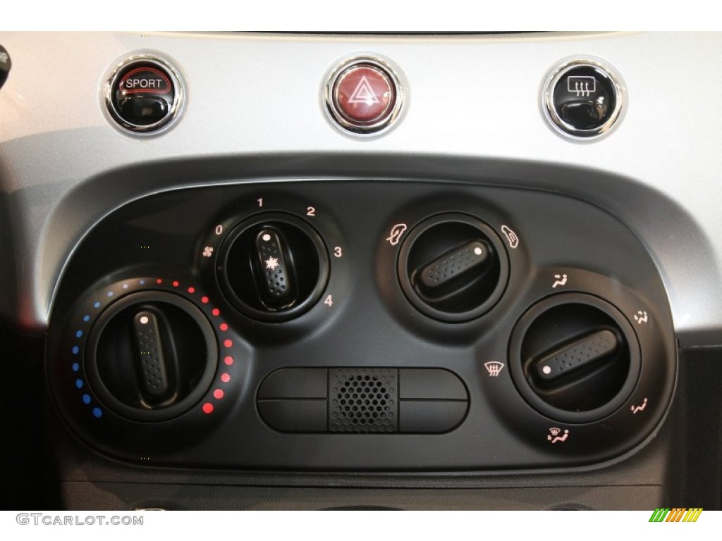 2012 Fiat 500 Pop Controls Photo #76910067