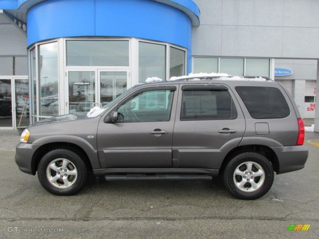 Stormfront Gray Metallic 2005 Mazda Tribute s 4WD Exterior Photo #76910230