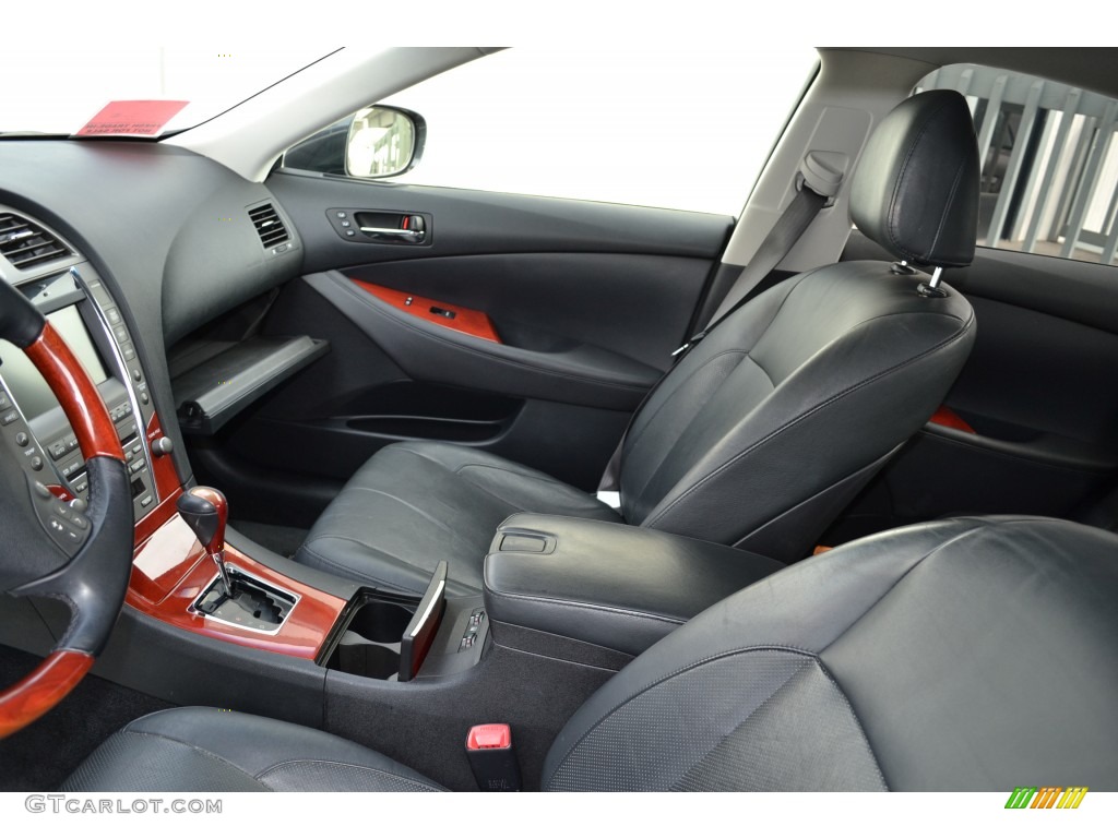 Black Interior 2007 Lexus ES 350 Photo #76910895