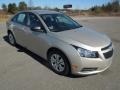 2013 Champagne Silver Metallic Chevrolet Cruze LS  photo #2