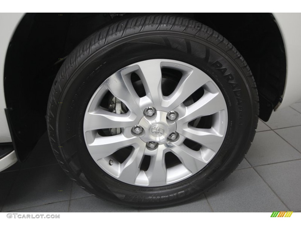 2011 Toyota Sequoia Platinum 4WD Wheel Photo #76911531