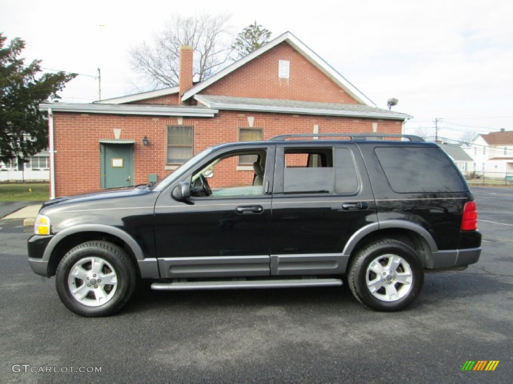 Black 2003 Ford Explorer XLT AWD Exterior Photo #76911768