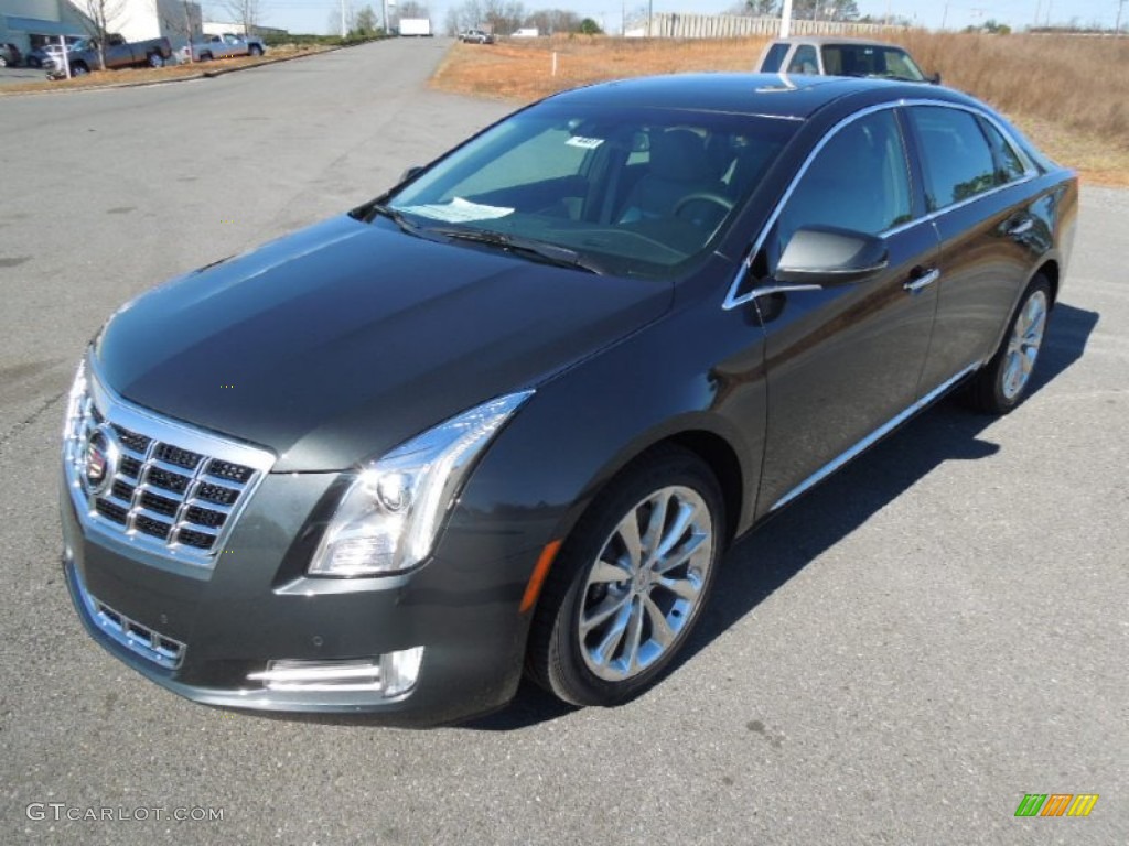 2013 XTS Luxury FWD - Graphite Metallic / Shale/Cocoa photo #1