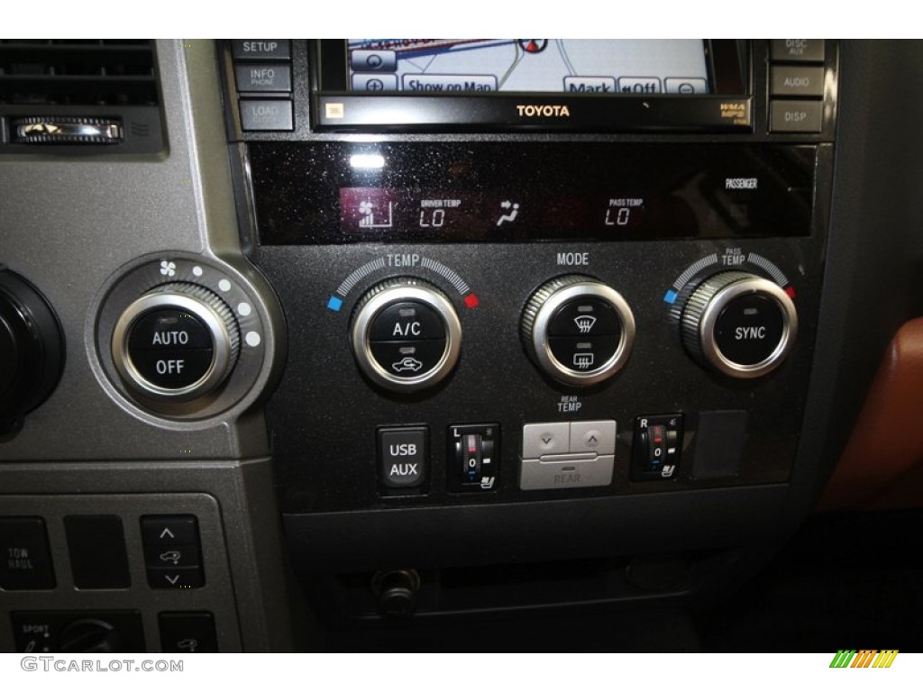 2011 Toyota Sequoia Platinum 4WD Controls Photo #76911915