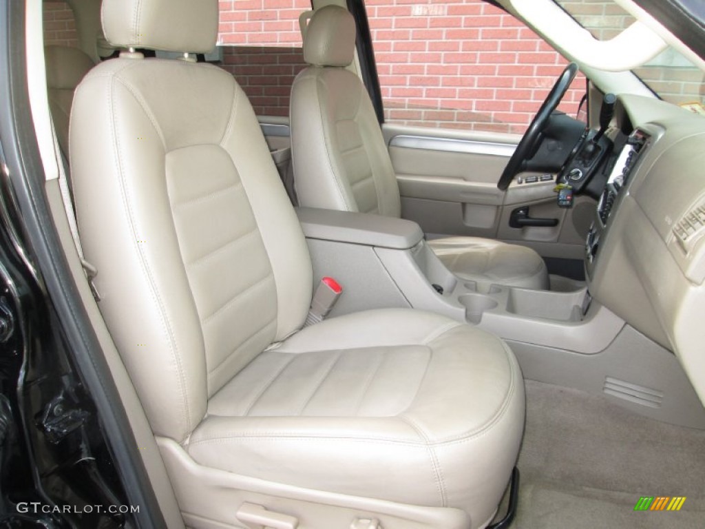 Medium Parchment Beige Interior 2003 Ford Explorer XLT AWD Photo #76912123
