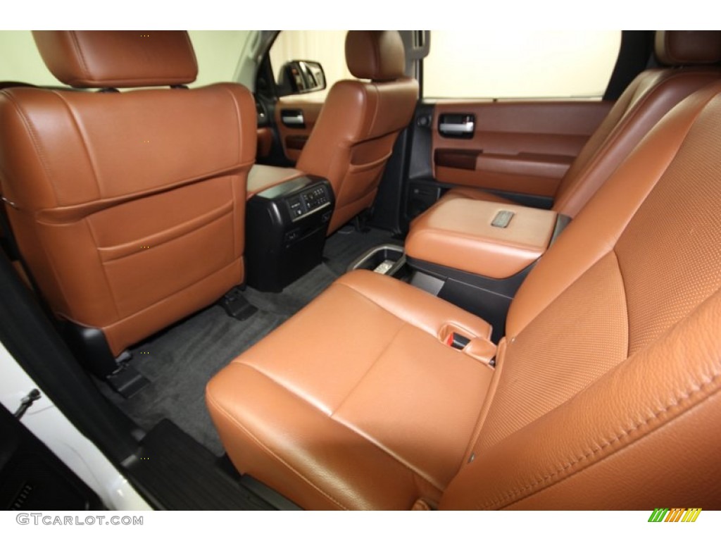 2011 Toyota Sequoia Platinum 4WD Rear Seat Photo #76912165