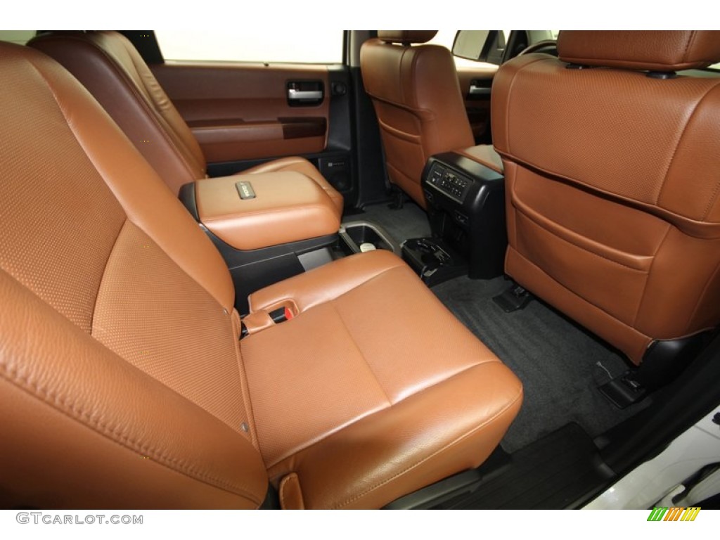 2011 Toyota Sequoia Platinum 4WD Rear Seat Photo #76912479