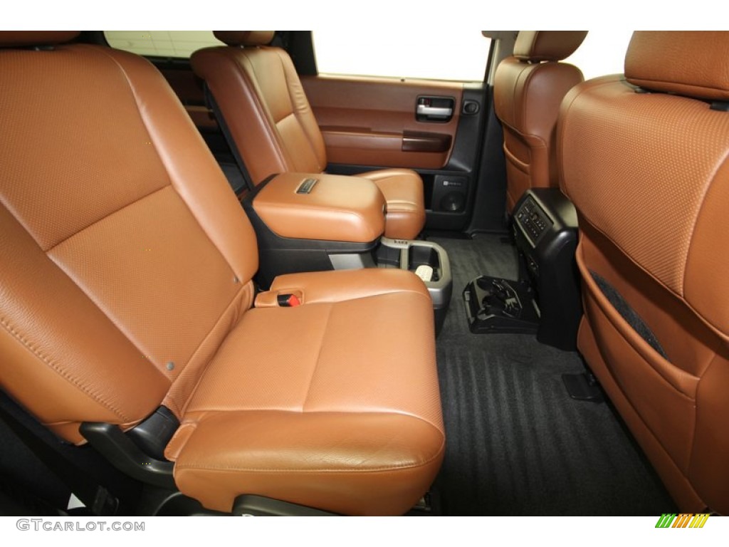 2011 Toyota Sequoia Platinum 4WD Rear Seat Photo #76912524
