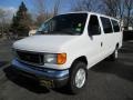 2007 Oxford White Ford E Series Van E350 Super Duty XLT 15 Passenger  photo #2