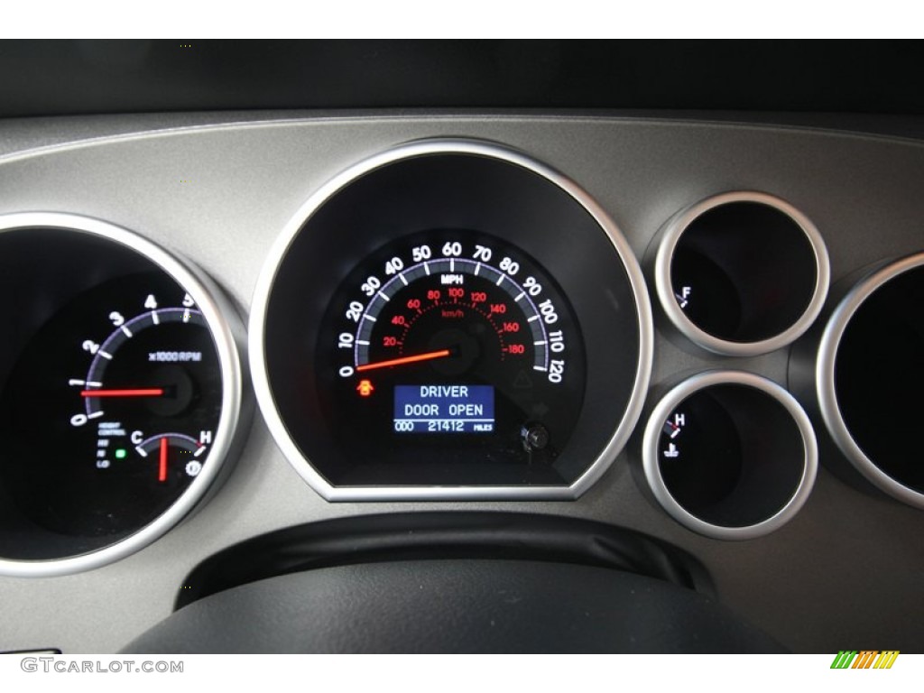 2011 Toyota Sequoia Platinum 4WD Gauges Photo #76912808